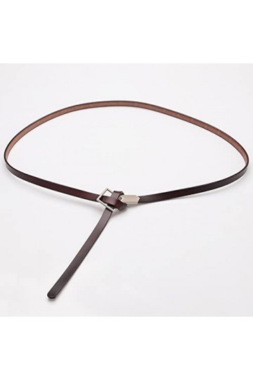 Ceintures Habillées pour Femmes Ceinture Fine Pantalon Pull Robe Décoration Ceinture Fine Ceinture en Cuir Couleur Ceintures 