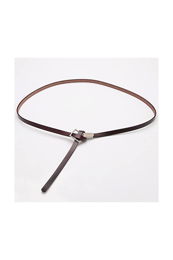 Ceintures Habillées pour Femmes Ceinture Fine Pantalon Pull Robe Décoration Ceinture Fine Ceinture en Cuir Couleur Ceintures 