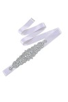 LHLLHL Ceintures en Strass Robes De Soirée pour Mariée Ceinture Accessoires De Mariage Ceintures en Ruban pour Femmes Mariage