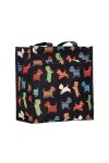 Tapisserie Siganre Sac à Main Femme, Sac fourre-Tout Femme, Tote Bag avec des Dessins danimaux Jouer à Puppy 