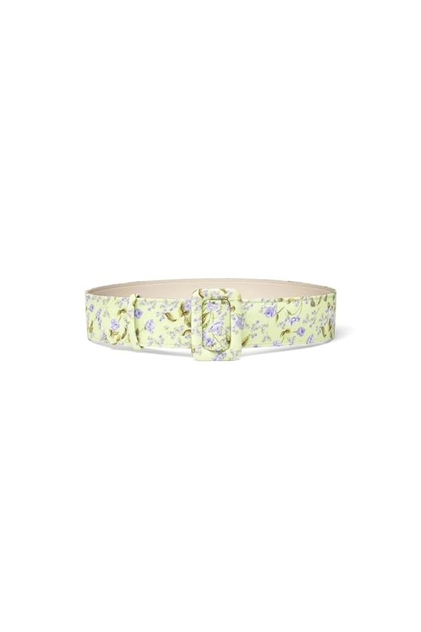 MVP Ceinture Mvpe3ct116-0vi0124-1057 Plumas Belt Rose Pastel Green, Rose Pastel Green, M-L