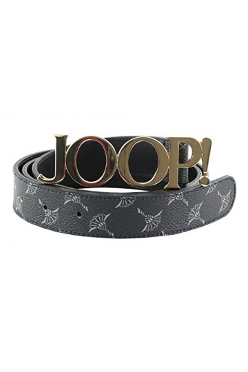 Joop! 3,0 CM Womens Logo Belt W115 Navy