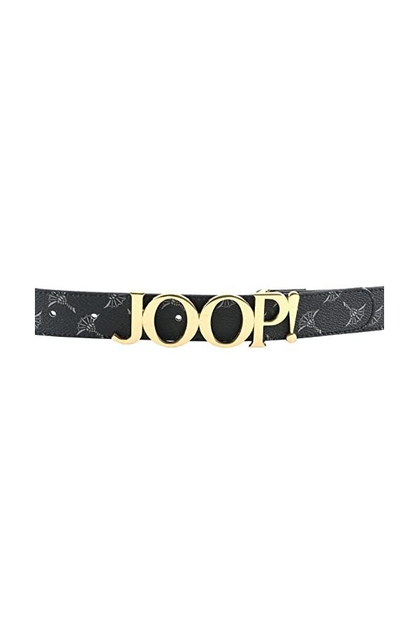 Joop! 3,0 CM Womens Logo Belt W75 Navy