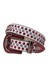 Wvapzxx Ceinture occidentale avec strass cloutés en diamant ceinture style gothique pour femmes, 2, 42 waist 30-32inch 
