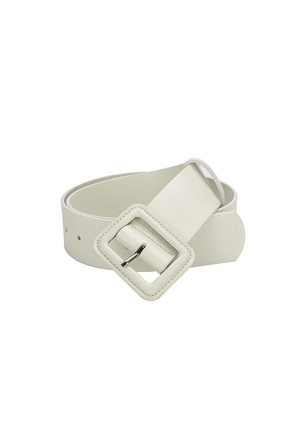 ZacLAy Large Ceinture Dames en cuir Ceinture Décorative Manteau Costume Jupe pull Taille couche peau de vache Boucle Ceinture