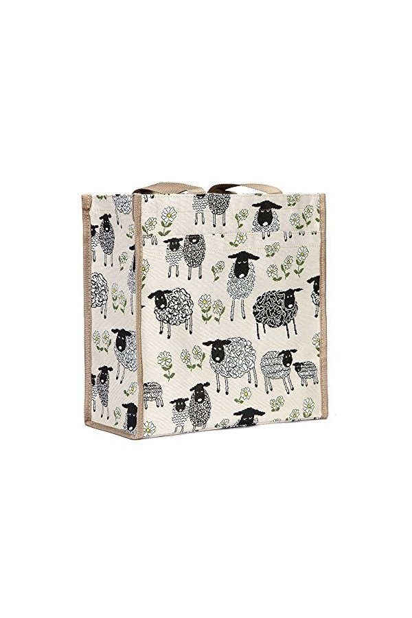 Tapisserie Siganre Sac à Main Femme, Sac fourre-Tout Femme, Tote Bag avec des Dessins danimaux Jouer à Puppy 