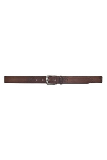 b.belt Charlisa Silver Belt W105 Darkbrown