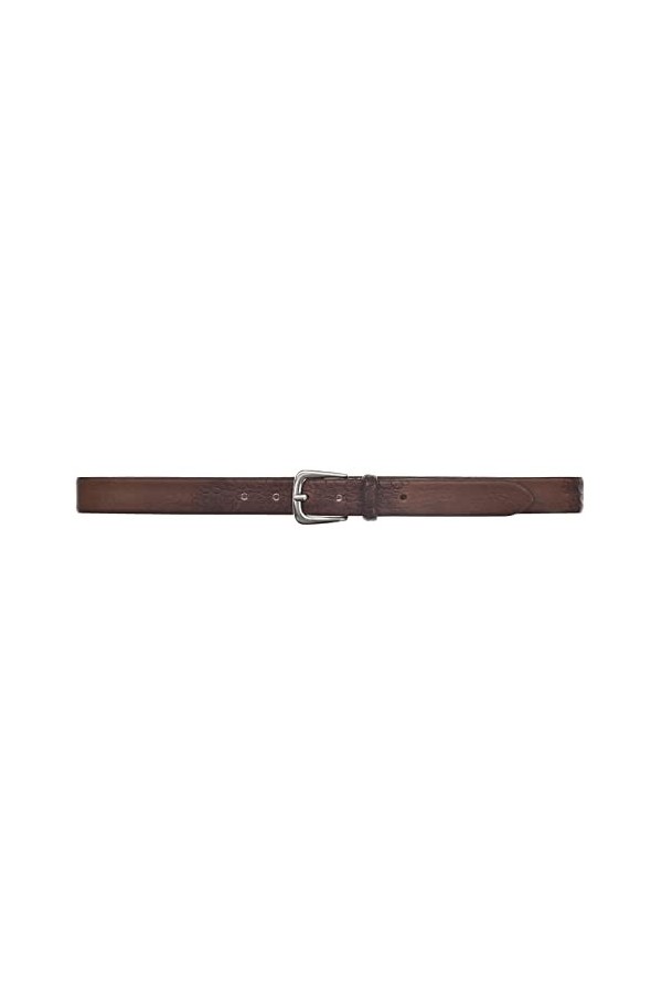 b.belt Charlisa Silver Belt W105 Darkbrown