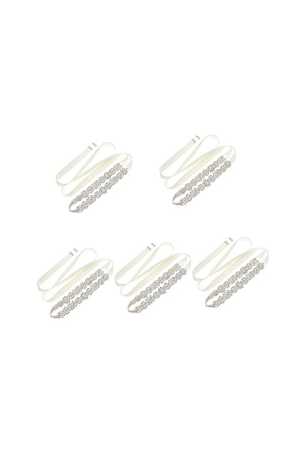 GALPADA 5 Pièces Strass Ceinture Ceinture De Mariée Robe De Mariée Ceinture Cinturón Para Mujer Ceinture Pour Les Femmes Robe