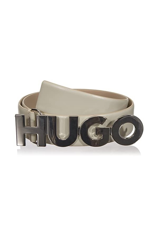 HUGO Ceinture Zula 3,5 cm C-zl, Medium Brown212, 55 Femme