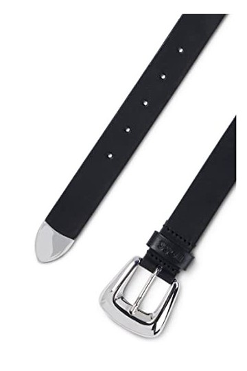 BOSS Femmes Joan Belt 3cm Ceinture en cuir italien à grosse boucle