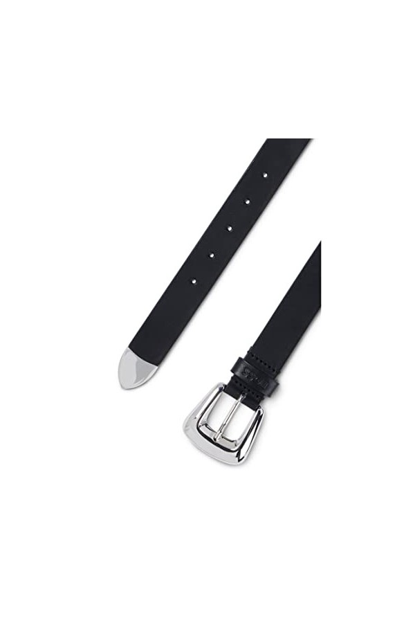 BOSS Femmes Joan Belt 3cm Ceinture en cuir italien à grosse boucle