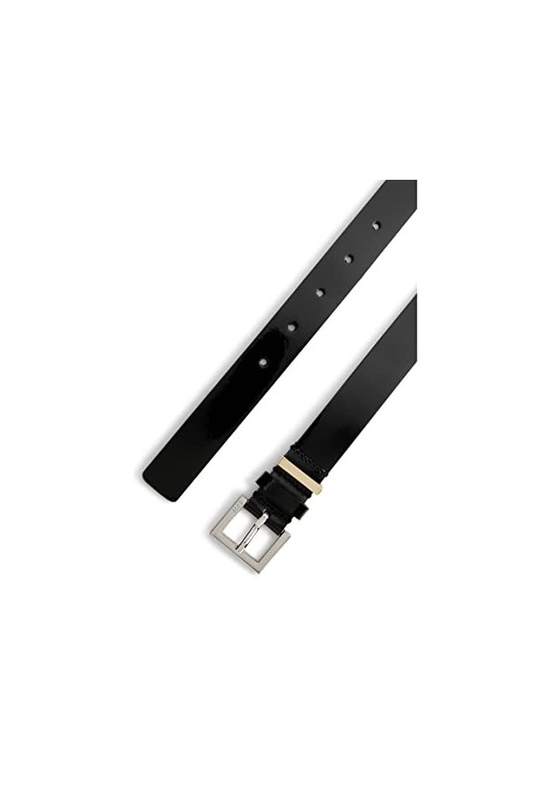 BOSS Femmes Taylor Belt 2,5cm-P Ceinture en cuir italien verni avec boucle à ardillon