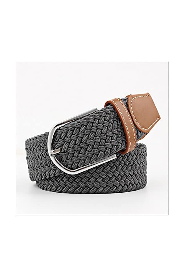 NJZYB Femmes Casual Casual Boucle Boucle Boucle Toile Toile élastique Elastic Distribuable Stretch Courroie Sangle Sweetbing 