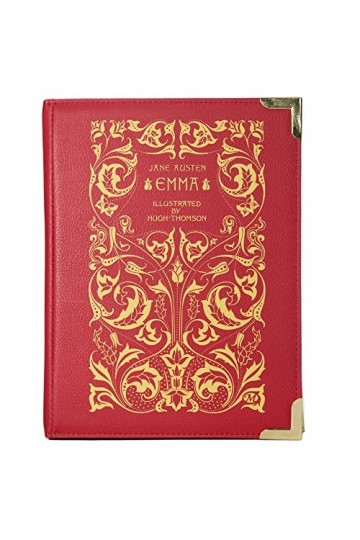 Well Read Sac à main Emma pour les amateurs de littéraire - Sac à main pour femme Sac bandoulière pour les amateurs de livres