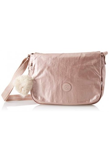 Kipling EARTHBEAT M, Sacs bandoulière Femme, Or Metallic Blush , 30x22.5x10.5 cm