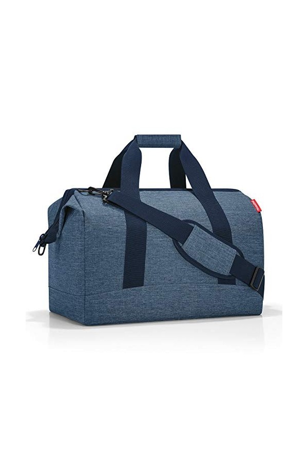 reisenthel allrounder L - un sac type sacoche docteur avec grande ouverture à arceaux, ouverture avec fermeture zippée, 6 com