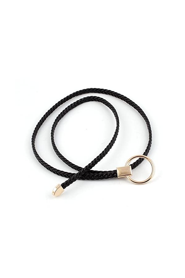 DOUBAO Courroie tressée Robe décorative Fantaisie Femme Cercle Simple et Polyvalent Jupe nouée Mesdames Chaîne de Taille Tren