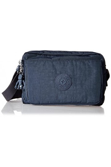 Kipling Abanu M, Sac à bandoulière Femme, Bleu Bleu 2, Taille Unique