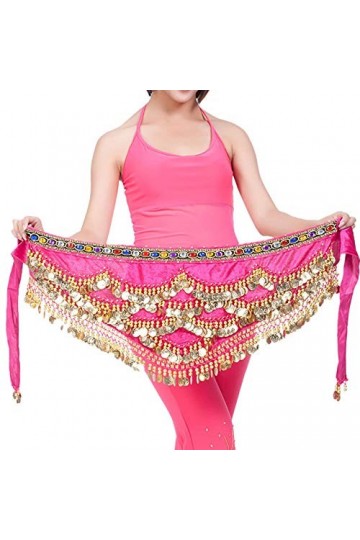 Ceinture Ventre Pièces Costume Or Danse Ventre Hanche Écharpe Jupe De Danse Ceinture Enjoliveur Et Ceintures De Ceinture De S