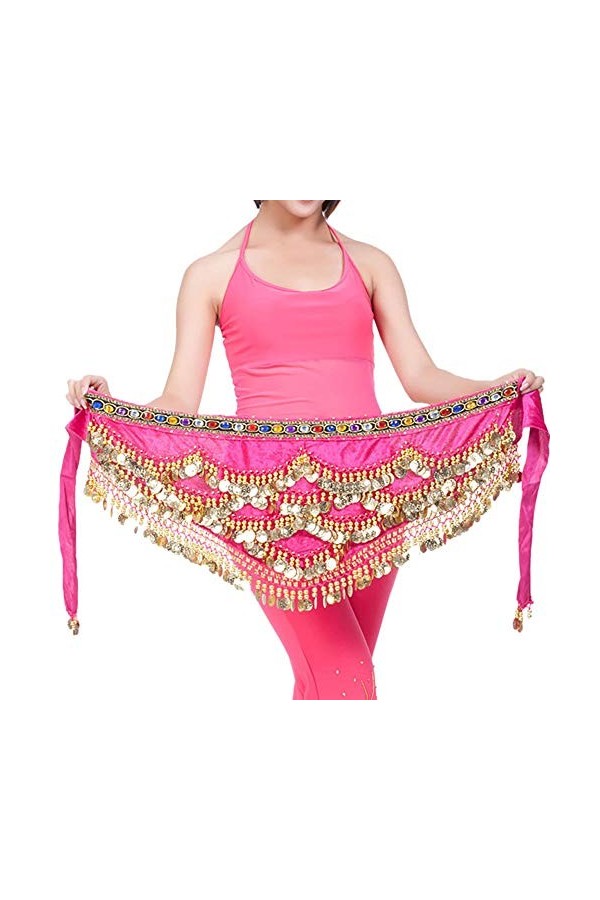 Ceinture Ventre Pièces Costume Or Danse Ventre Hanche Écharpe Jupe De Danse Ceinture Enjoliveur Et Ceintures De Ceinture De S
