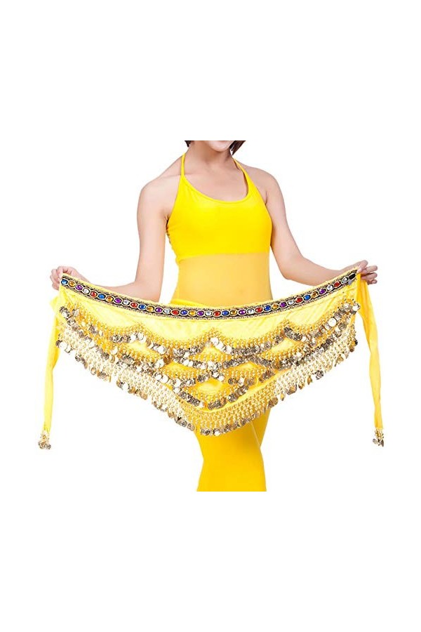 Ceinture Ventre Pièces Costume Or Danse Ventre Hanche Écharpe Jupe De Danse Ceinture Enjoliveur Et Ceintures De Ceinture De S