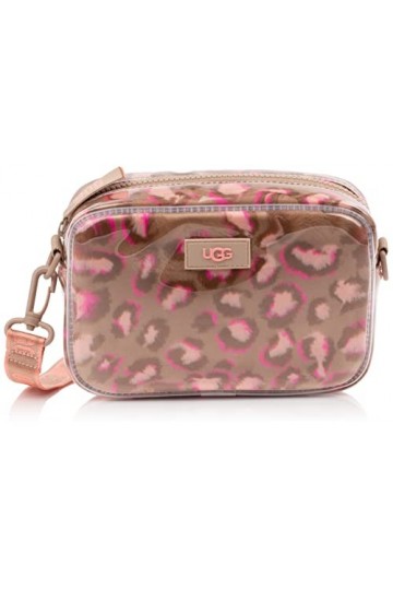 UGG Janey Ii Sac à bandoulière transparent, Étoile de mer rose à pois, Taille unique