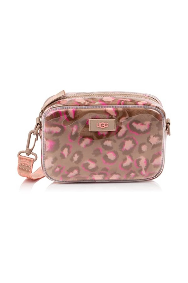 UGG Janey Ii Sac à bandoulière transparent, Étoile de mer rose à pois, Taille unique