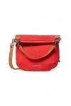 Desigual Sac bandoulière Flapbag Bols Hela Folded 20SAXPDV, Rouge Carmin , 3.00x35.50x31.00 cm B x H x T 