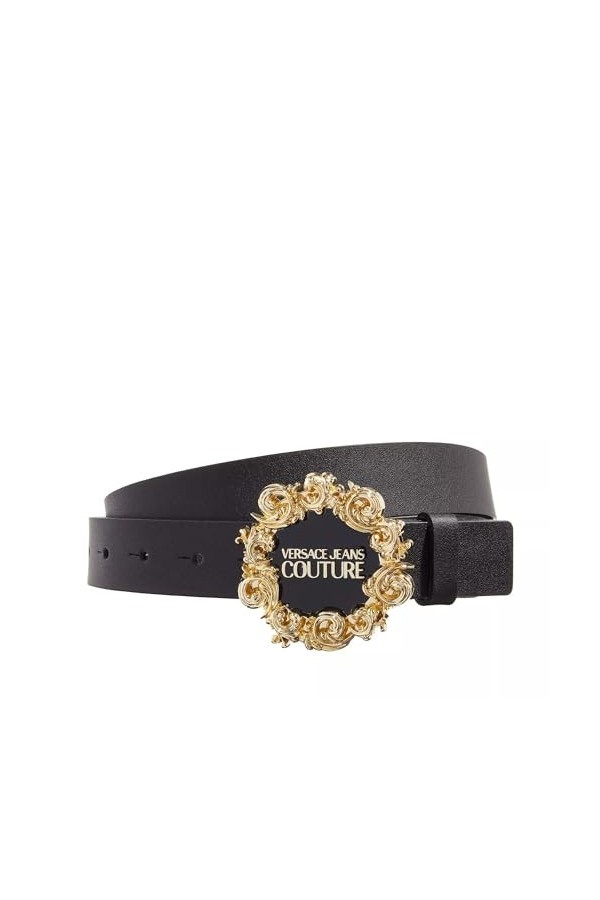 VERSACE JEANS COUTURE femme ceinture black 80 cm