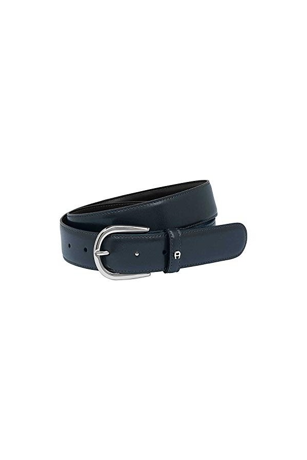 Aigner 126371 Basic Ceinture avec boucle en S Argenté 100 cm