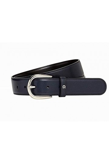 Aigner 126371 Basic Ceinture avec boucle en S Argenté 100 cm