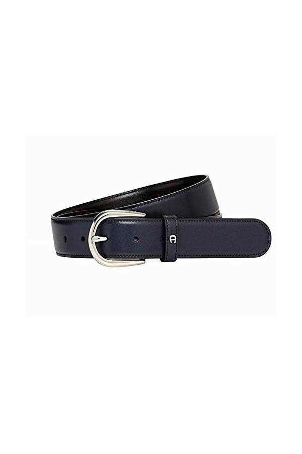 Aigner 126371 Basic Ceinture avec boucle en S Argenté 100 cm