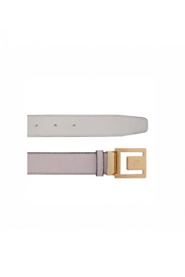 PIQUADRO CEINTURE FEMME CUIR 35 MM RÉVERSIBLE CIRCLE, aubergine