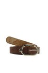 Alviero Martini Prima Classe Ceinture Femme Geo Châtaigne, marron, 90 cm