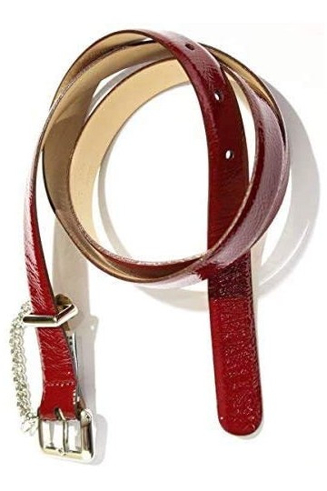 Dolce & Gabbana Ceinture D&G rouge foncé Tg 85