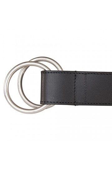 Lucky Brand Ceinture en Cuir à Retirer, Noir, S-M Femme