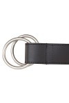 Lucky Brand Ceinture en Cuir à Retirer, Noir, S-M Femme