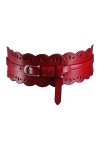 NOOFIE Ceinture en Cuir pour Femme Corset Femme Ceinture Large Bande pour Femme D Talla ?nica 