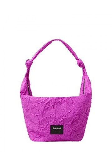 Desigual Bols_Fire Saga Ruanda, Sac à bandoulière Femme, Noir, U