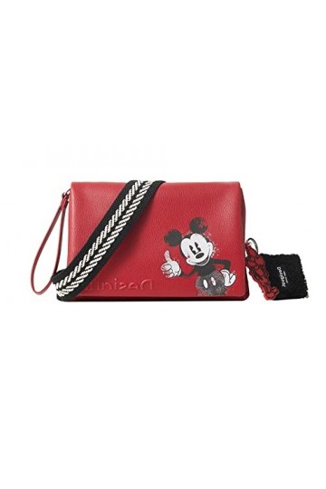 Desigual Mickey Mouse Sac à bandoulière Rouge 21WAXPA0, rouge