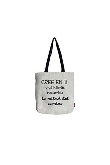 Econanos Hellobags2019 Sac de Plage, 38 cm, Blanc Blanco 