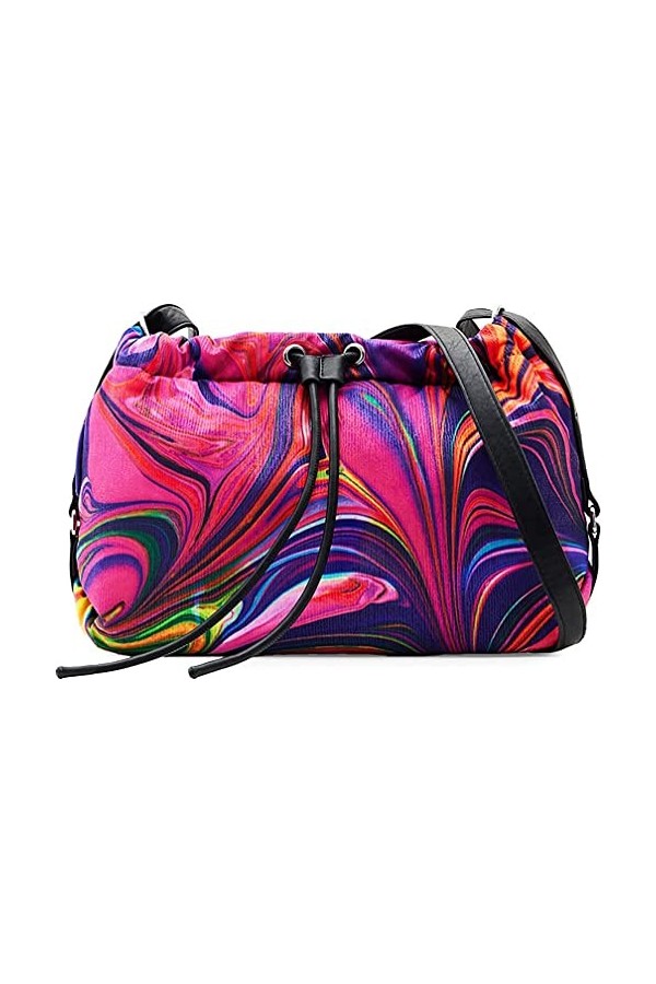 Desigual Sac à bandoulière Moyen psychédélique Femme
