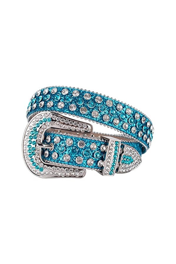 EKLART Ceinture Strass for Femmes Ceinture En Cristal De Qualité for Femmes Mode Femme Ceintures Size : 38 waist28-29inch , 