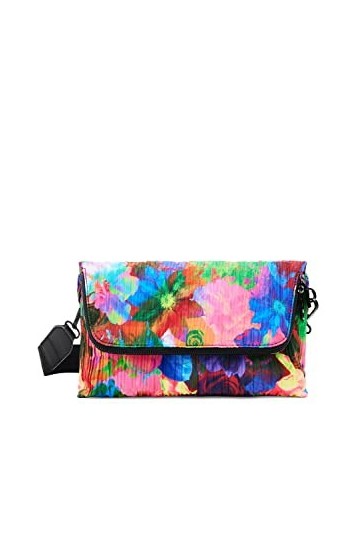 Desigual Sac à bandoulière Moyen Fleurs Femme