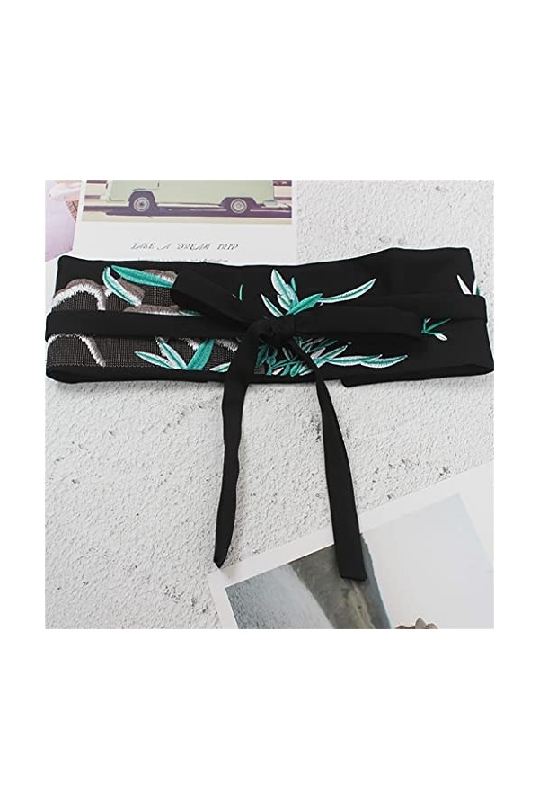 Ligique Broderie Hanfu Ceinture Femme Traditionnelle Ceinture Décorative All-match Ancien Costume Ceinture Ceinture Accessoir