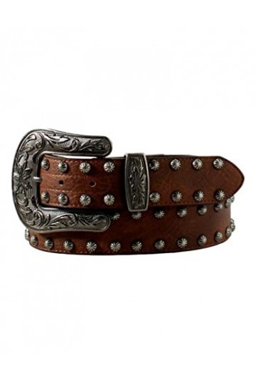 ARIAT Western Belt A1561002 Clous floraux pour femme Marron antique, marron, Medium