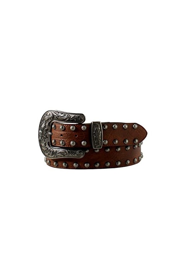 ARIAT Western Belt A1561002 Clous floraux pour femme Marron antique, marron, Medium