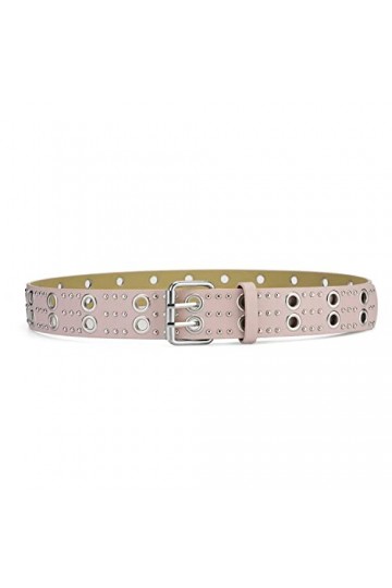 ZYXLB Ceinture for Femmes rivetée Ceinture en PU for Filles, Ceinture décorative personnalisée for Jeans et Pantalons
