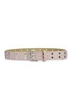 ZYXLB Ceinture for Femmes rivetée Ceinture en PU for Filles, Ceinture décorative personnalisée for Jeans et Pantalons